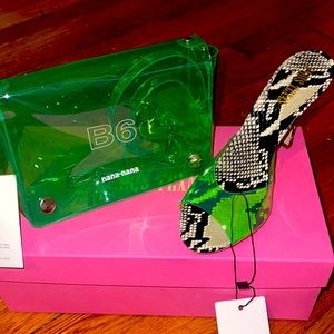 New with tags Combo Shoes and Bag Paris Texas and Nana Nana Bag